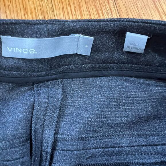 Vince Stretch Ski Pants Trousers Size 0 Gray with metal accents & zippers - Picture 8 of 13
